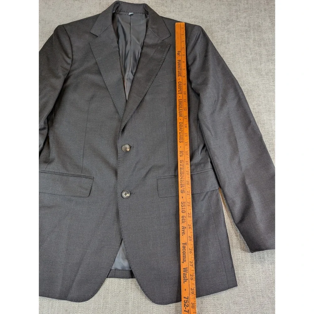 Bonobos Blazer Mens 38L Slim Fit Wool Cashmere Vitale Barberis Canonico Jacket